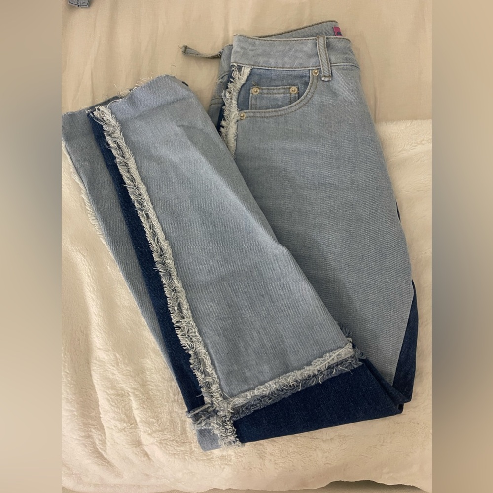 Edikted Patchwork Jeans